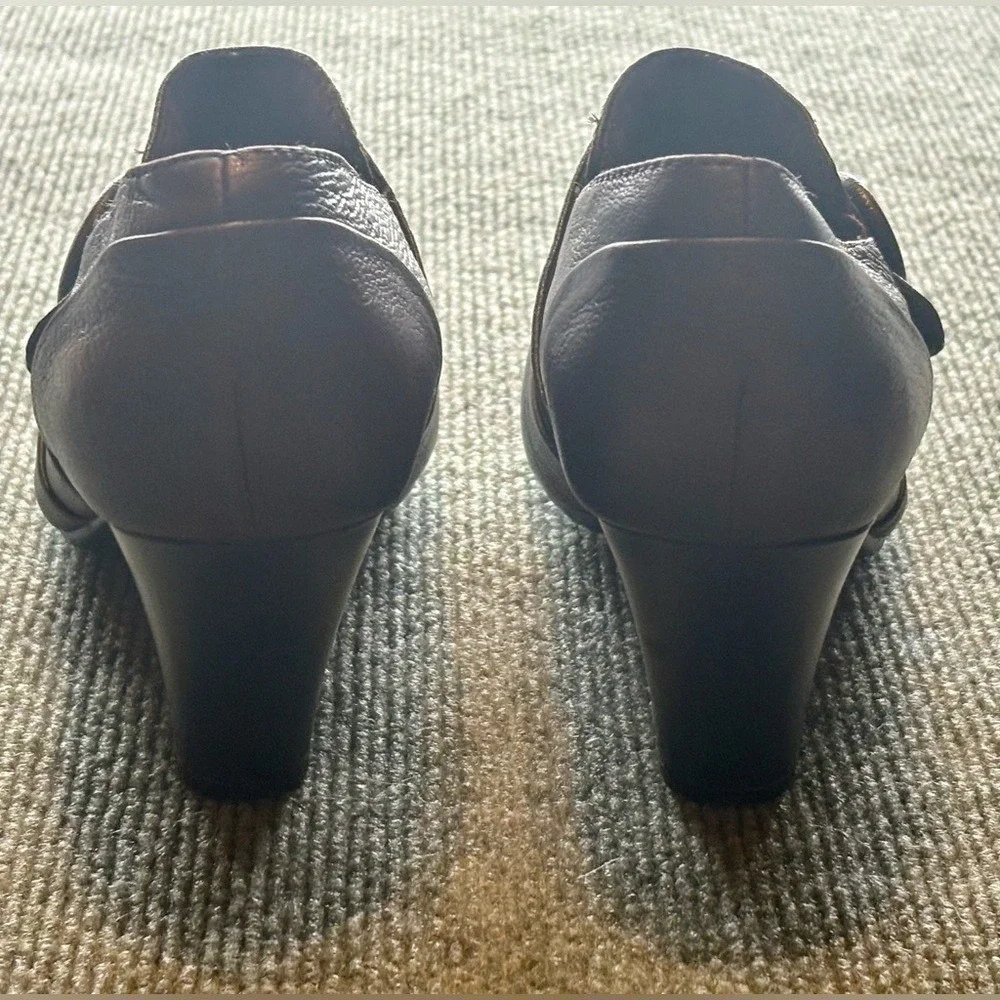 Clarks Brown Bendables Ruby Glam Ankle Booties